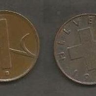 Münze Schweiz: 1 Rappen 1963