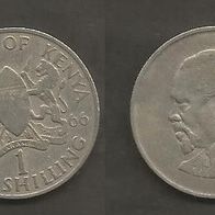 Münze Kenia: 1 Shilling 1966