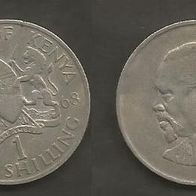 Münze Kenia: 1 Shilling 1968