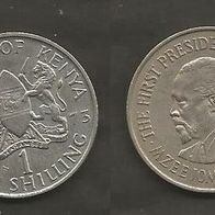 Münze Kenia: 1 Shilling 1974