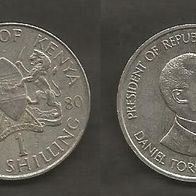 Münze Kenia: 1 Shilling 1980