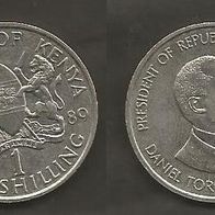 Münze Kenia: 1 Shilling 1989