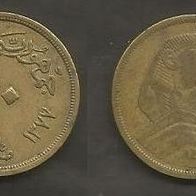 Münze Ägypten: 10 Milliemes 1956