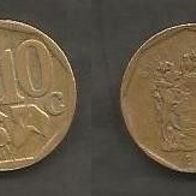 Münze Süd Afrika: 10 Cent 2000