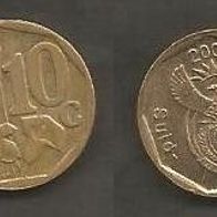 Münze Süd Afrika: 10 Cent 2006