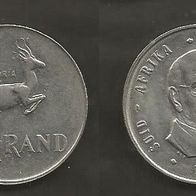 Münze Süd Afrika: 1 Rand 1990