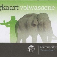 Dierenpark Zoo Emmen Niederlande. Eintrittskarte von 2011