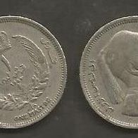 Münze Libyen: 1 Piaster 1952