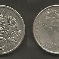 Münze Neu Seeland: 5 Cent 1982