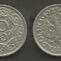 Münze Alt Polen: 10 Groszy 1923