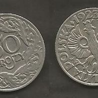 Münze Alt Polen: 50 Groszy 1923