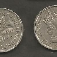 Münze Nigeria: 1 Shilling 1959