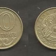 Münze Kasachstan: 10 Tenge 1997