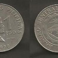 Münze Philippinen: 1 Piso 1996