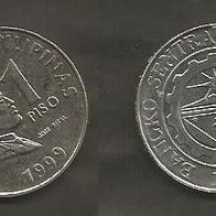 Münze Philippinen: 1 Piso 1999