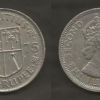 Münze Mauritius: 1 Rupee 1975