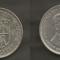 Münze Mauritius: 1 Rupee 2005