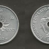 Münze Laos: 20 Cent 1952