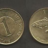 Münze Slowenien: 1 Tolar 2004