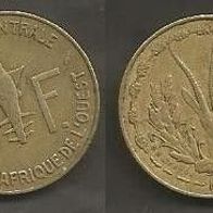 Münze West Afrikanische Staaten: 5 Franc 1978
