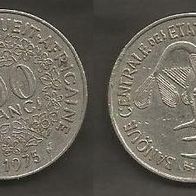 Münze West Afrikanische Staaten: 100 Franc 1974
