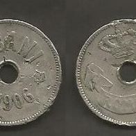 Münze Alt Rumänien: 10 Bani 1906