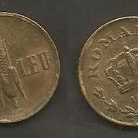 Münze Alt Rumänien: 1 Leu 1940