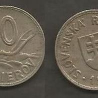 Münze Slowakei: 50 Halierov 1941