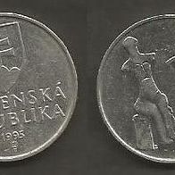 Münze Slowakei: 2 Korun 1995