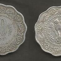 Münze Indien: 10 Paise 1971