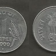 Münze Indien: 1 Rupee 2000