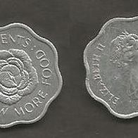 Münze Seschellen: 5 Cent 1972