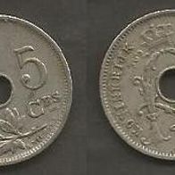 Münze Alt Belgien: 5 Centimen 1910