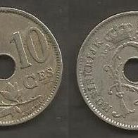 Münze Alt Belgien: 10 Centimen 1929