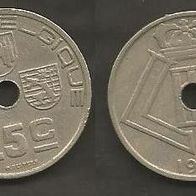 Münze Alt Belgien: 25 Centimen 1938