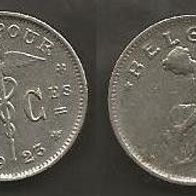 Münze Alt Belgien: 50 Centimen 1923