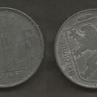 Münze Alt Belgien: 1 Frank 1943