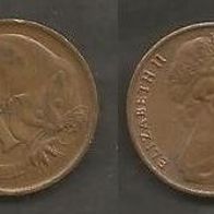 Münze Australien: 1 Cent 1973