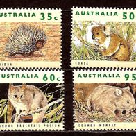 Australien 362 Mi 1314 - 1317 postfr., einh. Tiere