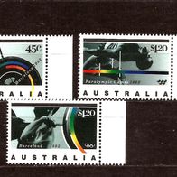 Australien 355 Mi 1311 - 1313 postfr., Olympia in Barcelona