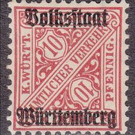 Württemberg  268 * #016611