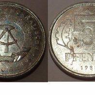 DDR 5 Pfennig 1988 "A" ## Ga3