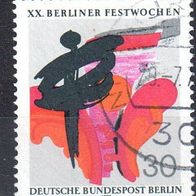 Berlin 1970 Mi. 372 Berliner Festwochen gestempelt (5741)