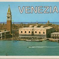 Italien 1960er Jahre Venezia Foto Leporello mit 22 Farb-Aufnahmen