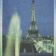 Paris Tor zu Frankreich. Ile de France. Stadtplan. Prospekt aus den 1980er Jahren