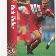Panini Cards Fussball 1995 Rudi Völler Bayer 04 Leverkusen Nr 91