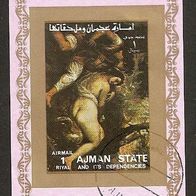 Ajman State 1973 - Gemälde Akt gest. (2838)
