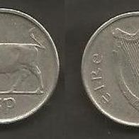 Münze Irland: 5 Pingin 1993