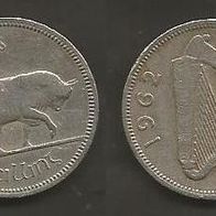 Münze Irland: 1 Scilling 1962