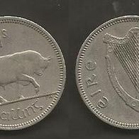 Münze Irland: 1 Scilling 1963